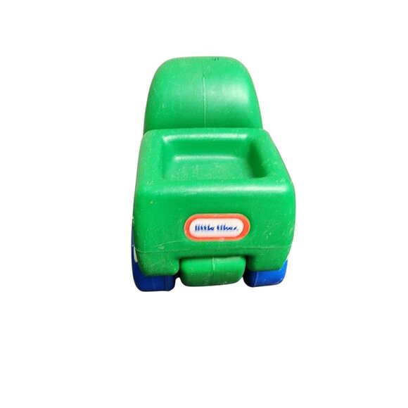 Vintage Little Tikes Green & Blue Toy Dump Truck 1990's - Picture 2 of 6